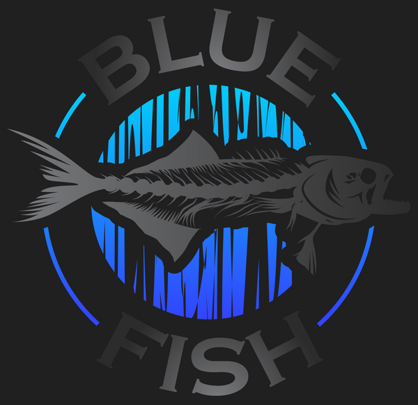 BlueFish Fishing Apparel logo