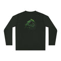 Bass Fishing Performance Long Sleeve Shirt — "Blue Fish" Logo